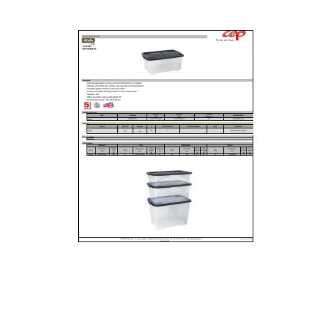 STRATA Curve Aufbewahrungsbox XW 202 - 42 L