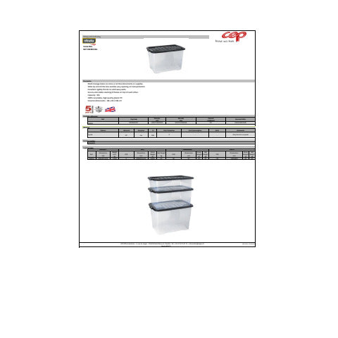 STRATA Curve Aufbewahrungsbox XW 203 - 65 L