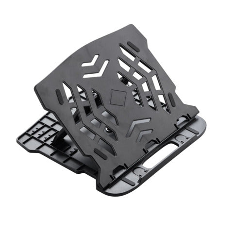 Q-CONNECT Laptophalter drehbar, Kunststoff, schwarz