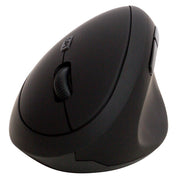 Q-CONNECT Maus Vertical Ergo kabellos Funk schwarz