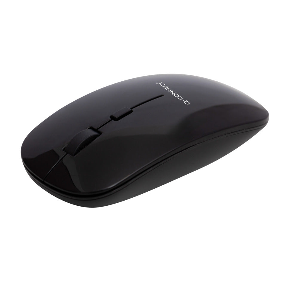 Q-CONNECT Maus, 4 Tasten, kabellos, schwarz, KF15114
