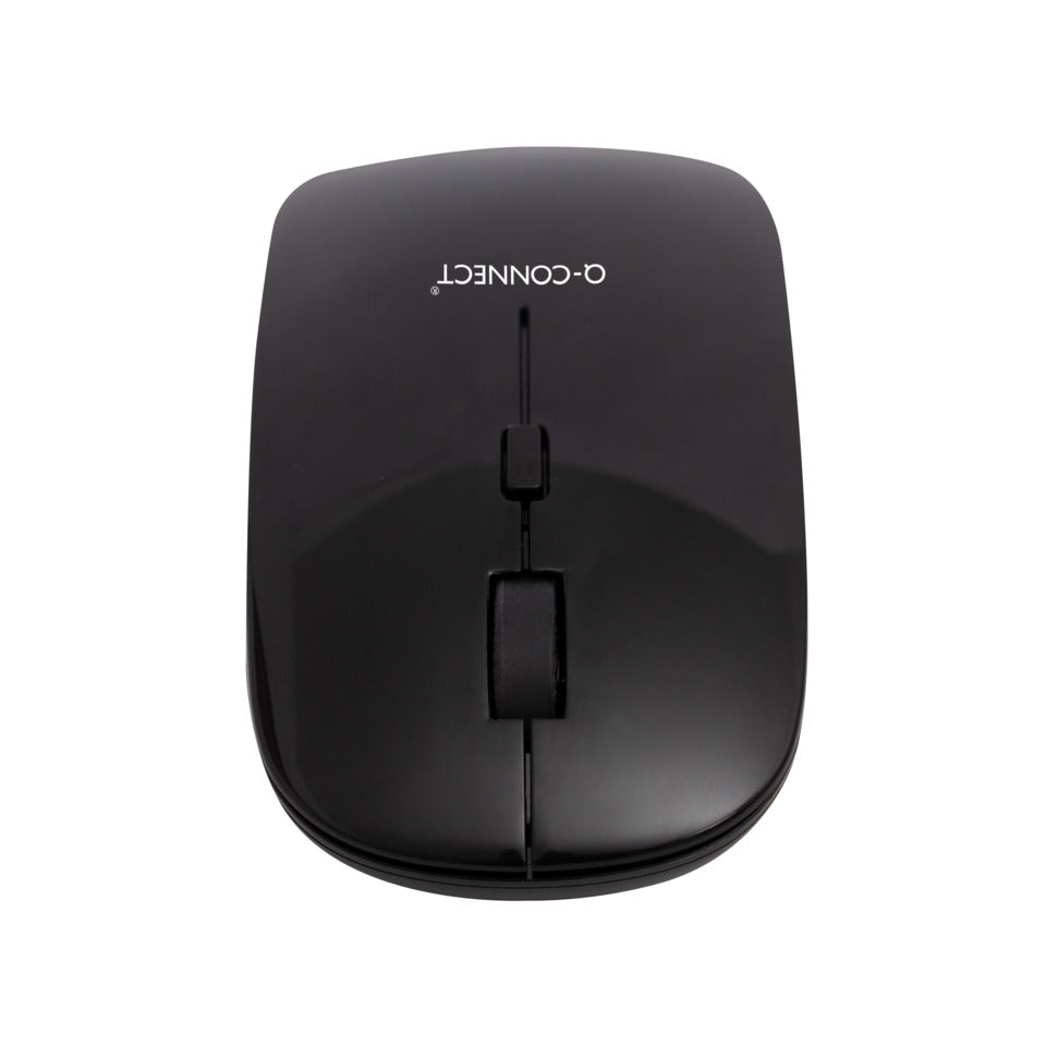 Q-CONNECT Maus, 4 Tasten, kabellos, schwarz, KF15114