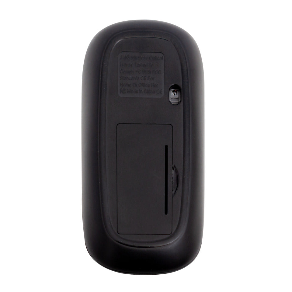 Q-CONNECT Maus, 4 Tasten, kabellos, schwarz, KF15114