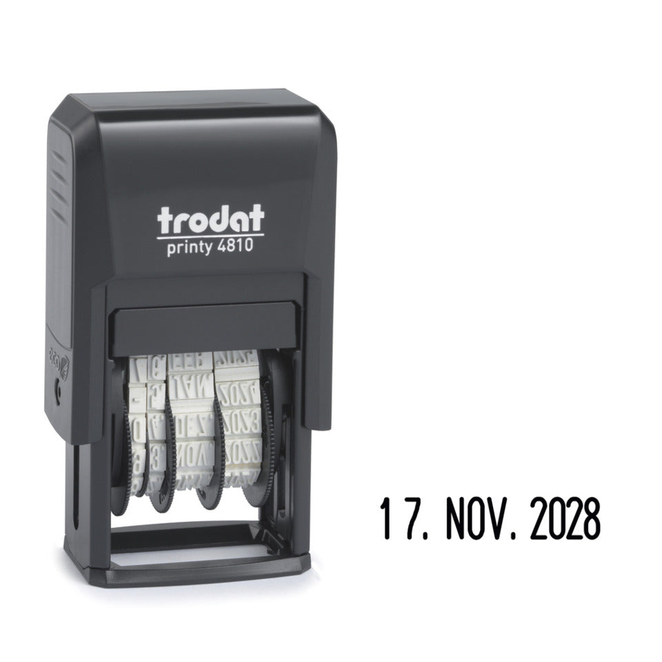 TRODAT Printy Datumstempel 4810, schwarz