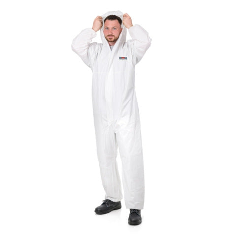 Schutzanzug LeiKaTech® - Typ5-B + 6-B, XXL, weiß 227004701