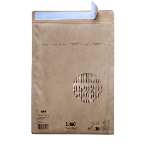 SUMO Papierpolstertasche I - 295 x 445 mm, braun