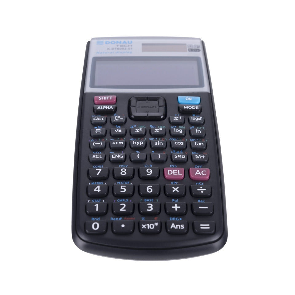 Schulrechner wissenschaftlich, schwarz DONAU K-DT6002-01