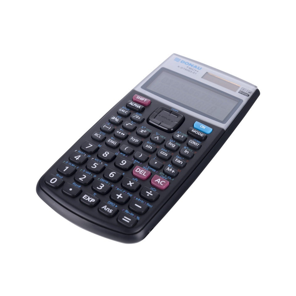 Schulrechner wissenschaftlich, schwarz DONAU K-DT6003-01