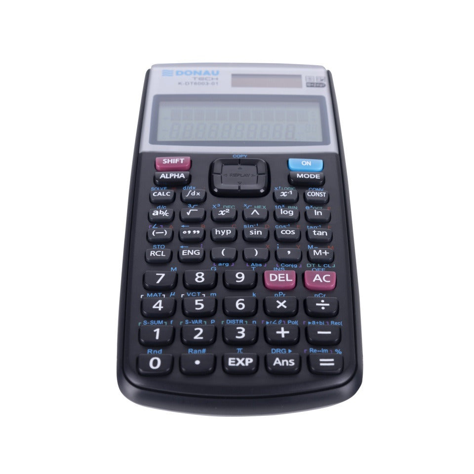 Schulrechner wissenschaftlich, schwarz DONAU K-DT6003-01