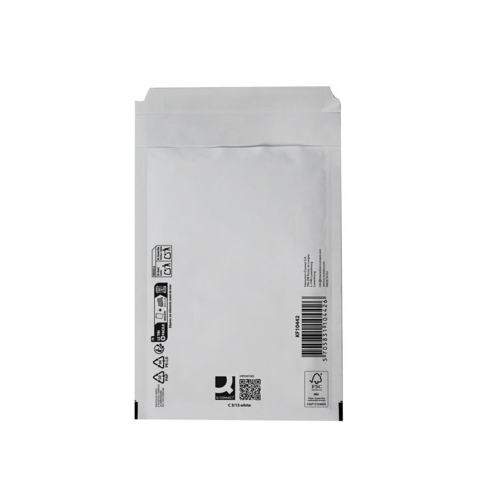 Q-CONNECT Luftpolstertasche C 3/13 weiß