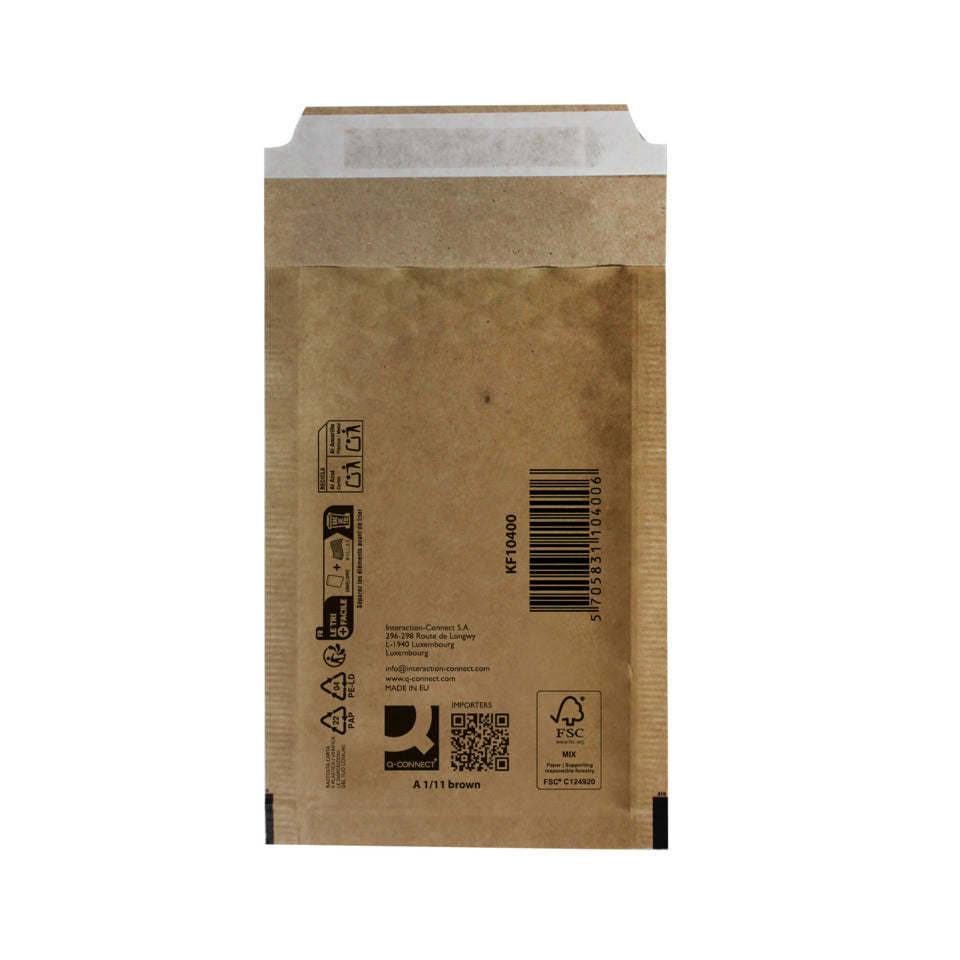 Q-CONNECT Luftpolstertasche A 1/11 braun