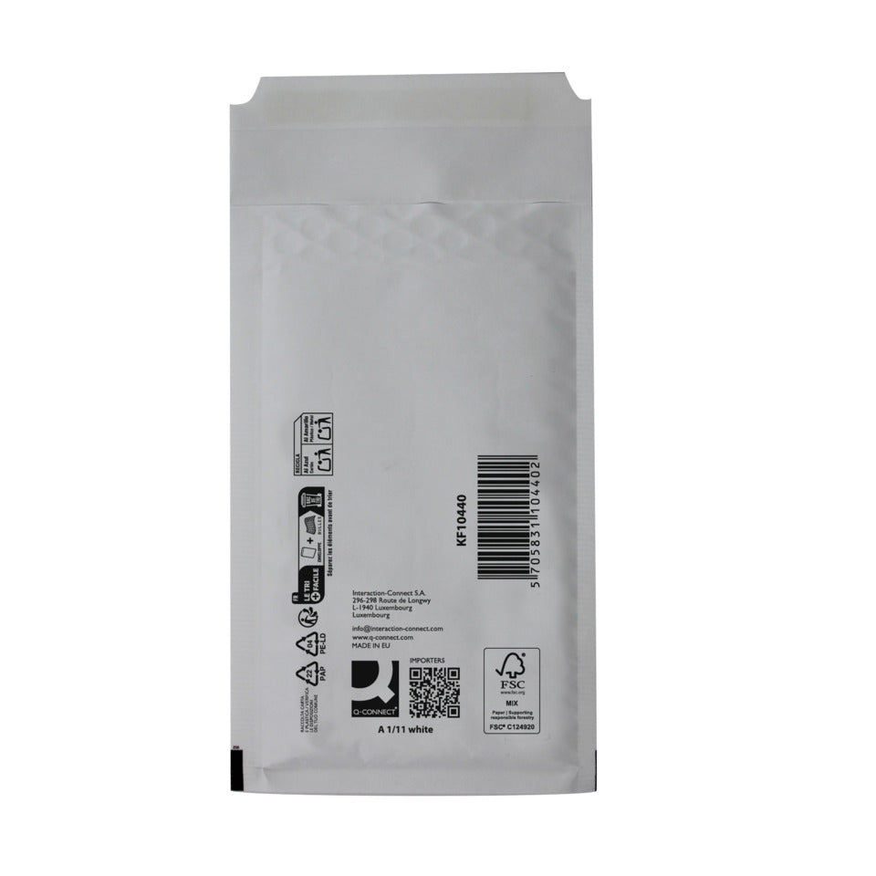 Q-CONNECT Luftpolstertasche A 1/11 weiß