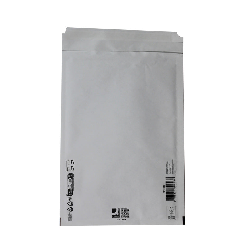 Q-CONNECT Luftpolstertasche G 7/17 A4 weiß