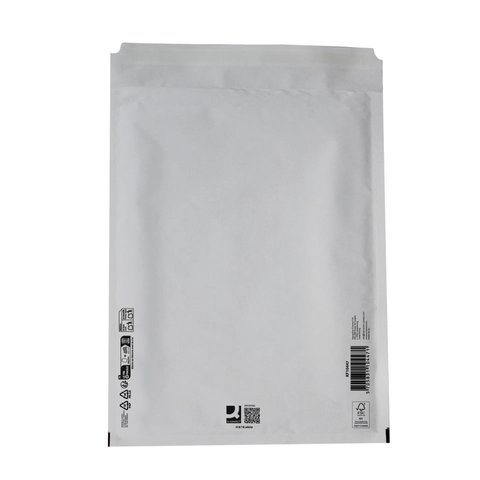Q-CONNECT Luftpolstertasche H 8/18 weiß