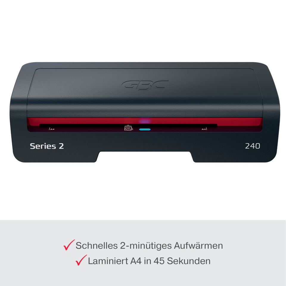 Laminator 240, A4, schwarz/rot GBC 4410068EU