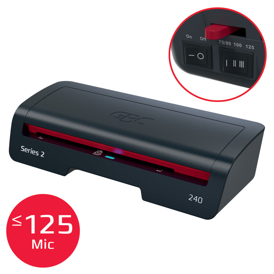 Laminator 240, A4, schwarz/rot GBC 4410068EU