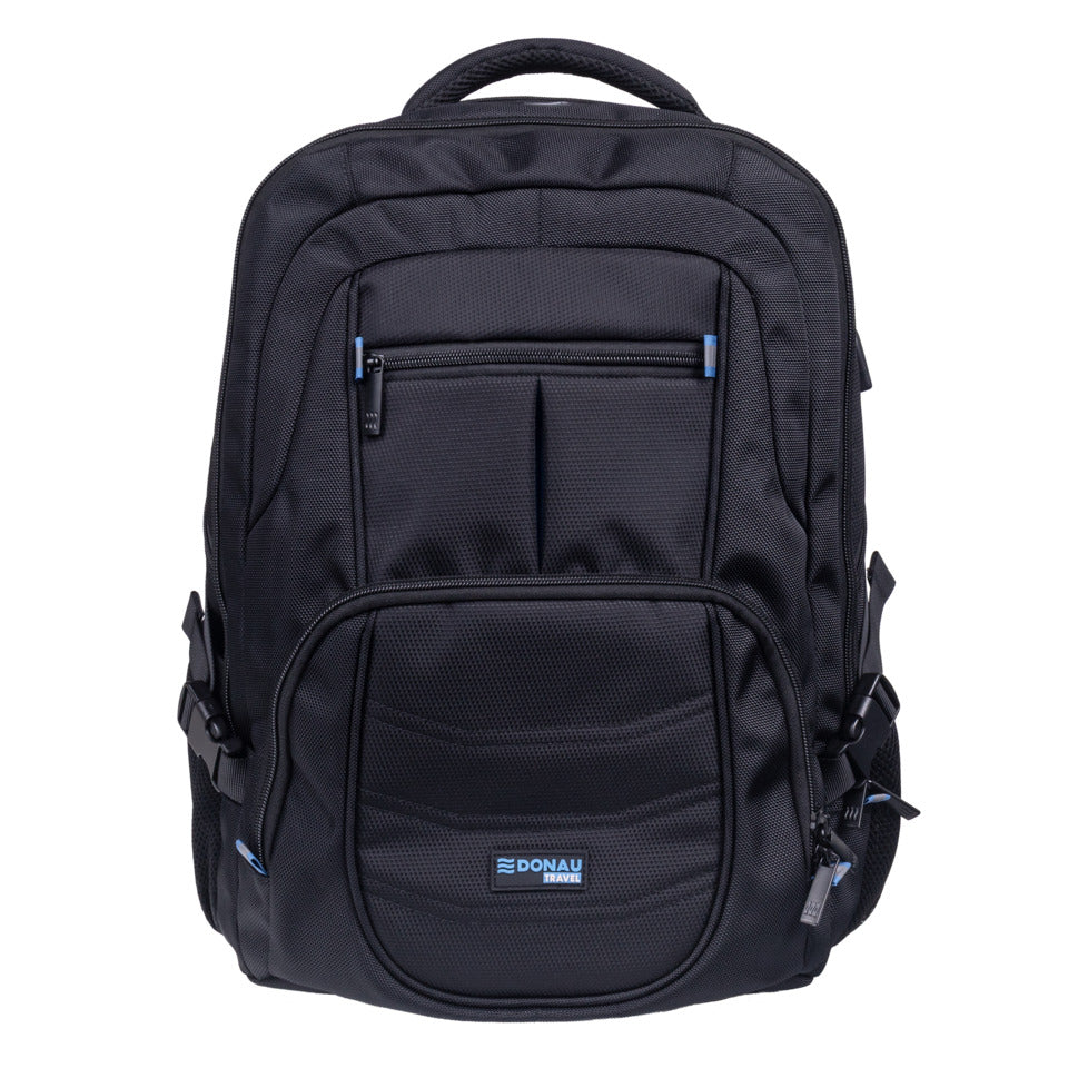 Laptoprucksack Travel Amsterdam, 17", schwarz DONAU 11571741-05