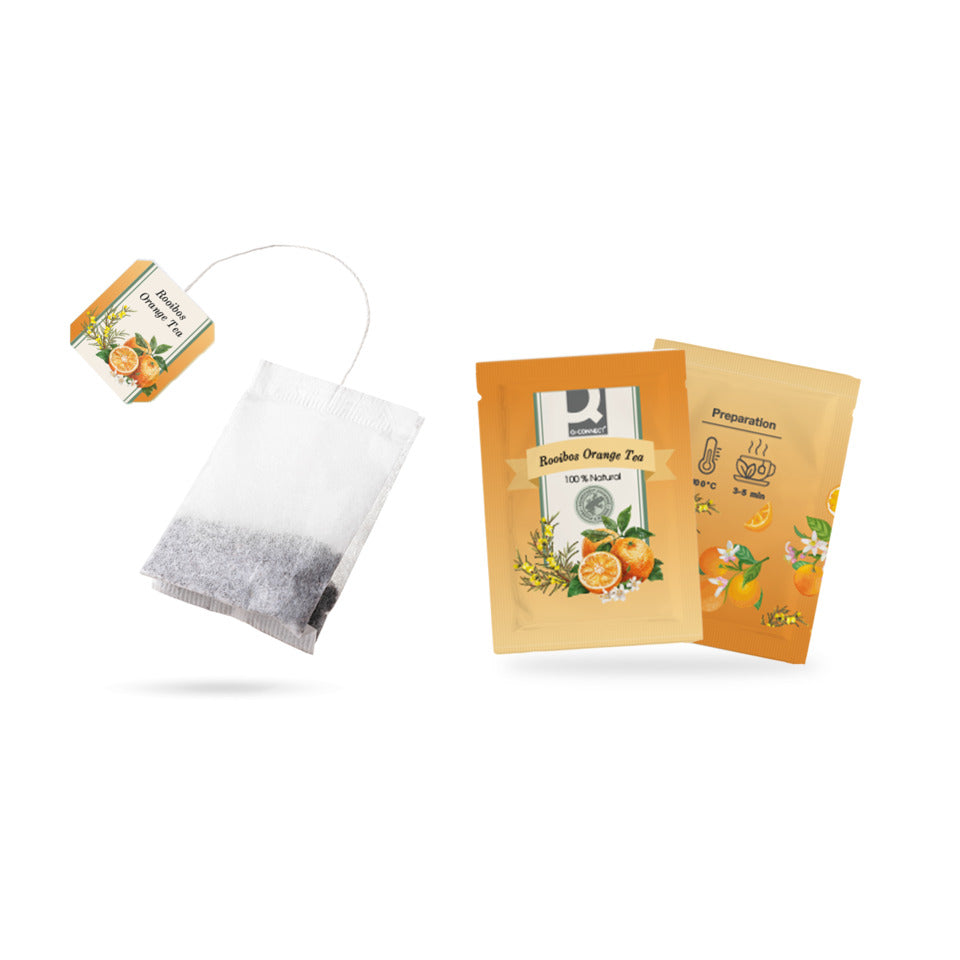 Früchtetee Rooibos Orange, 20 Beutel Q-CONNECT KF10248