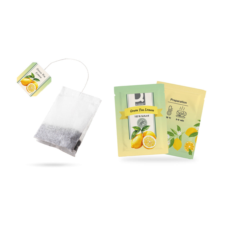 Grüntee Lemon, 20 Beutel Q-CONNECT KF10247