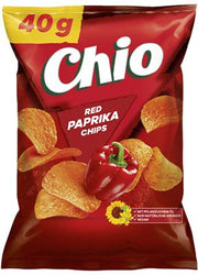 Chips Red Paprika, 12 Beutel á 40 g CHIO 348727