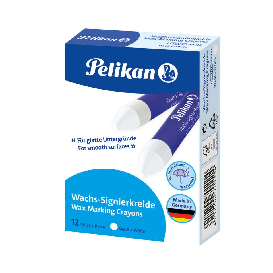 PELIKAN Wachs-Signierkreide 772/12 - weiß