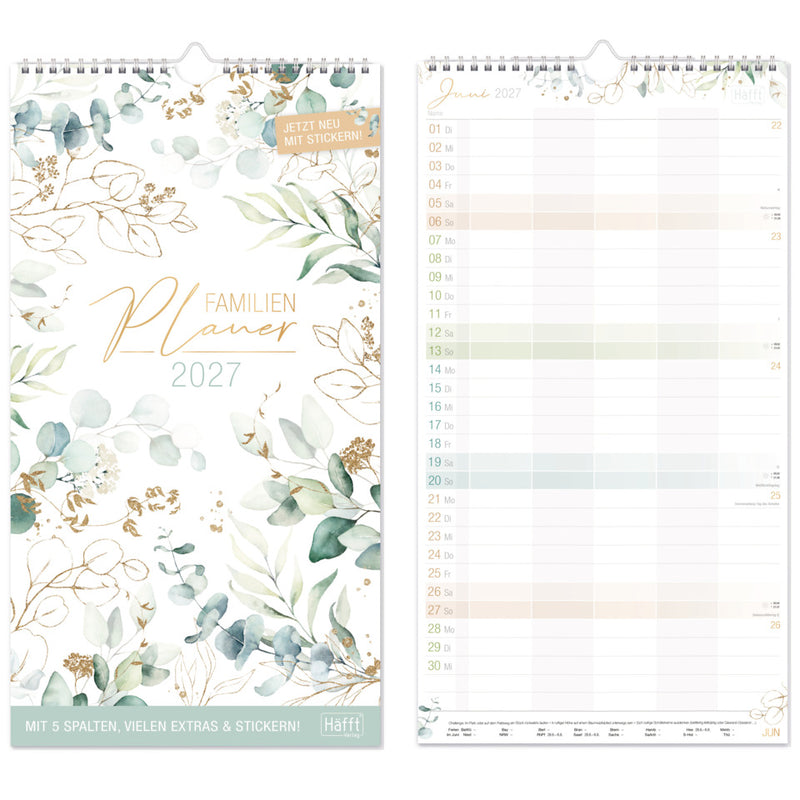 Wand-,Wandkalender Auslagen-Display und Bastelkalender