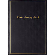 Reservierungsbuch Premium 2027, A4, 1T/1S, Kunststoff, schwarz RIDO 7027403907