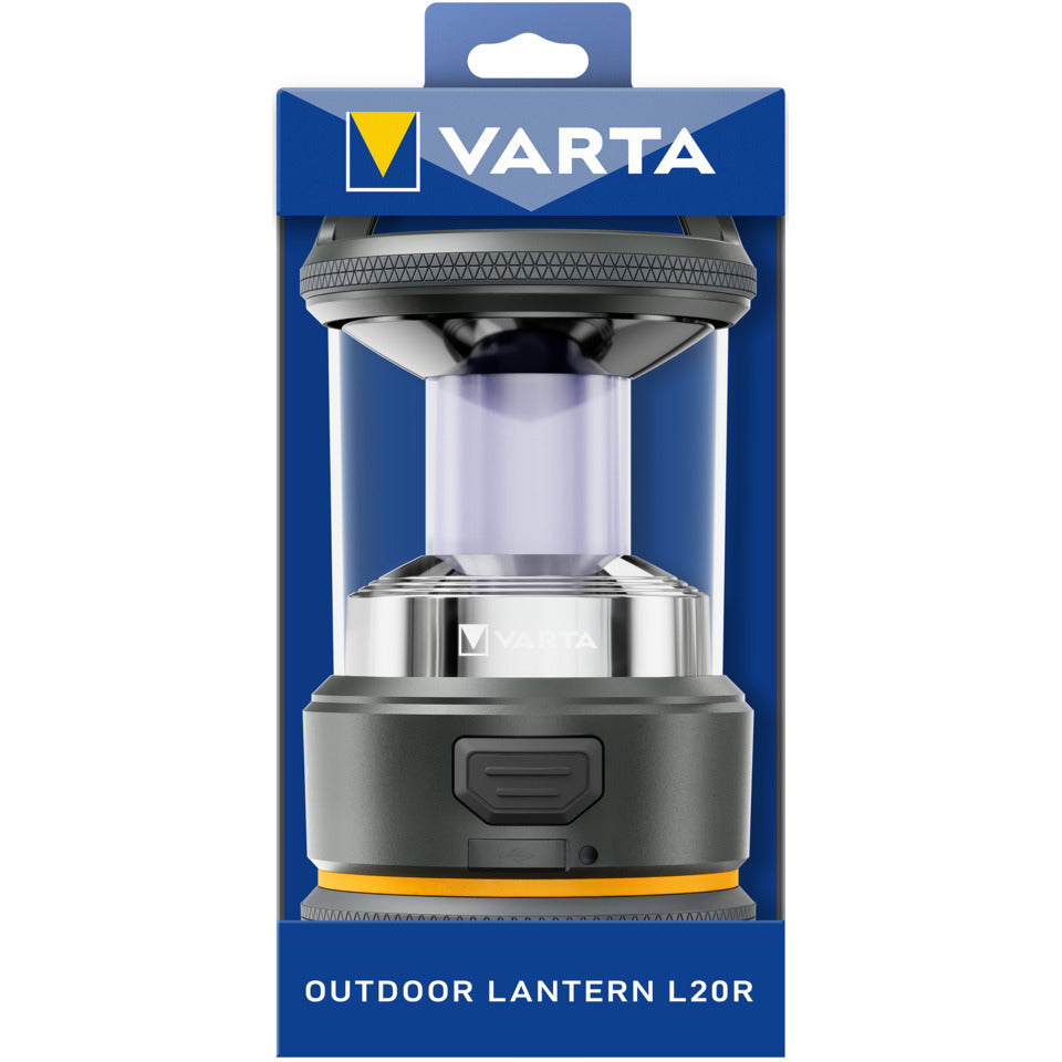 Camping Laterne LED mit Akku, L20R VARTA 17550101111