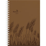 Spiralbuchkalender Nature Line Pine 2027, 150 x 210mm, 1W/2S, dunkelgrün ALPHA 138801