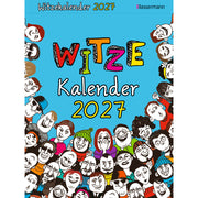 Abreißkalender Witze 2027, 16,5 x 22 cm BASSERMANN 15340