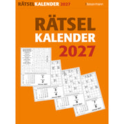 Abreißkalender Rätsel 2027, 16,5 x 22 cm BASSERMANN 15337