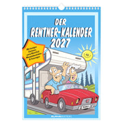 Bildkalender Der Rentner-Kalender 2027, 23,7 x 34 cm ALPHA 114901