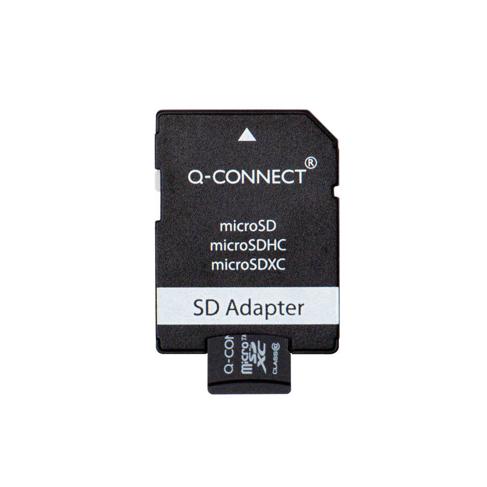 Q-CONNECT Speicherkarte Micro-SDHC inkl. URA 64GB