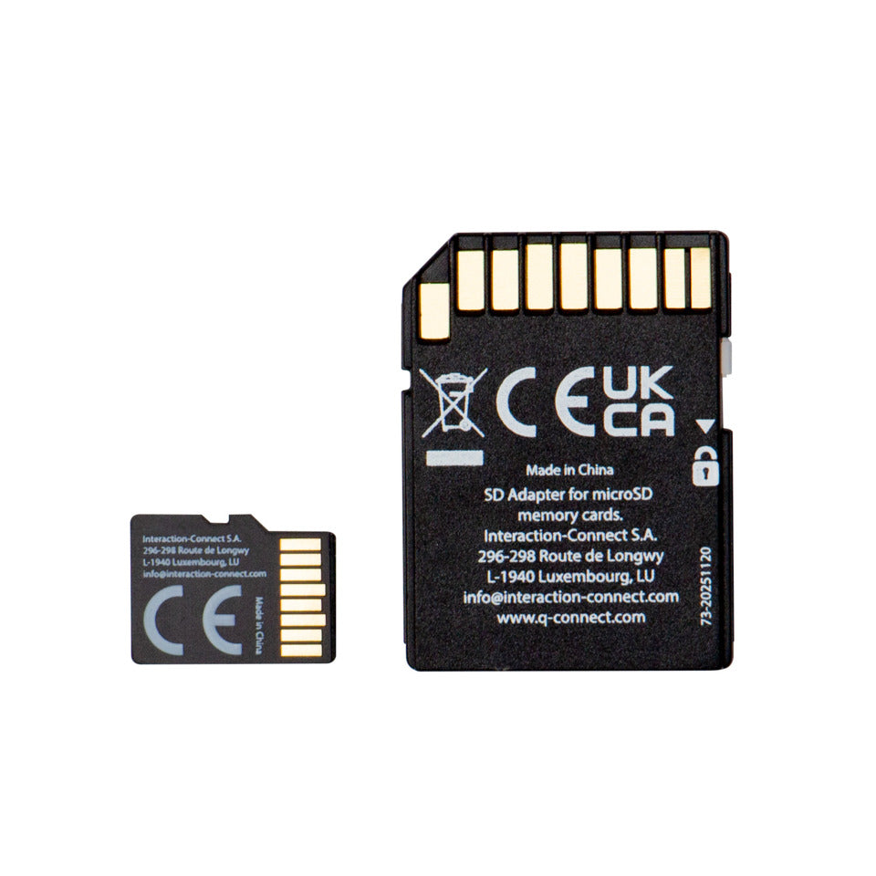 Q-CONNECT Speicherkarte Micro-SDHC inkl. URA 64GB