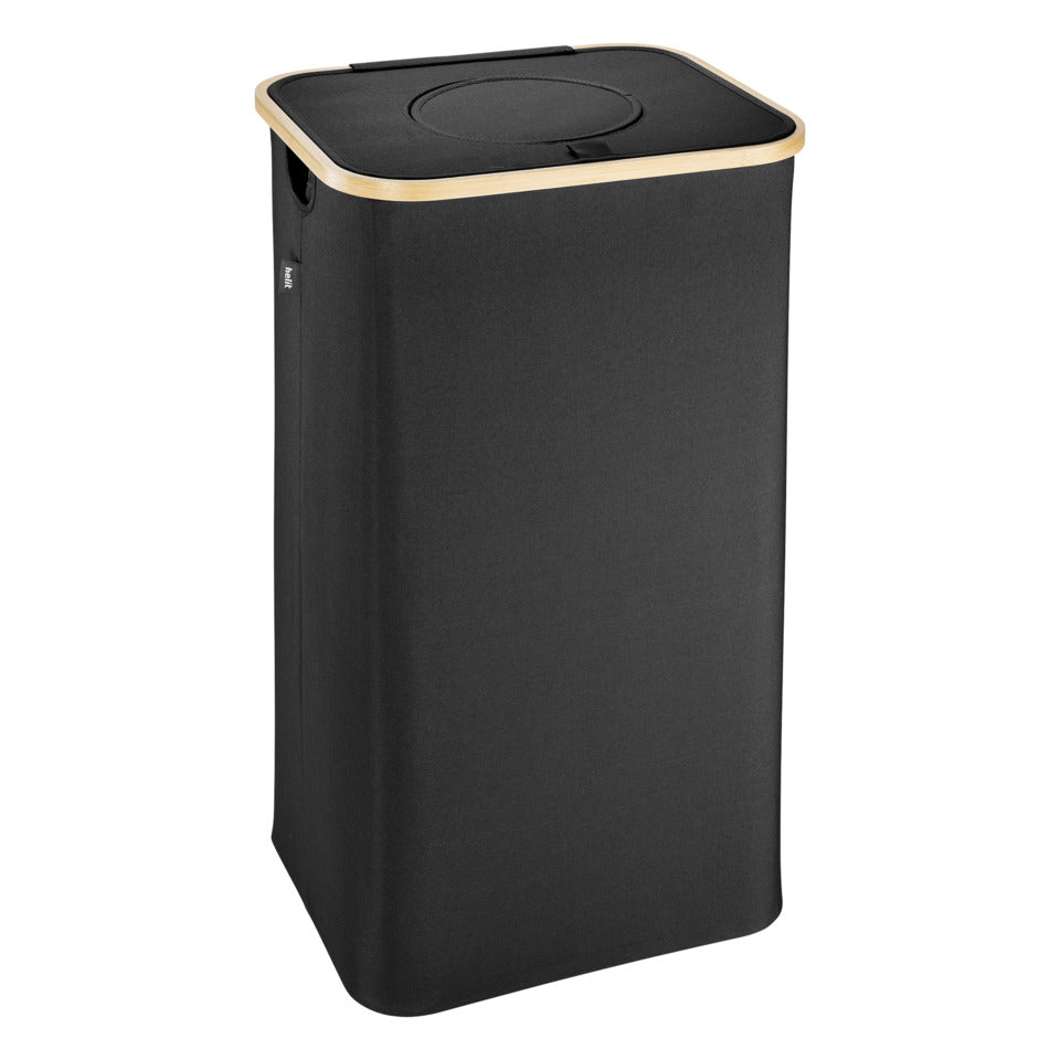 HELIT Pfandflaschensammler, 415 x 745 x 345 mm, 100 Liter, eckig, schwarz