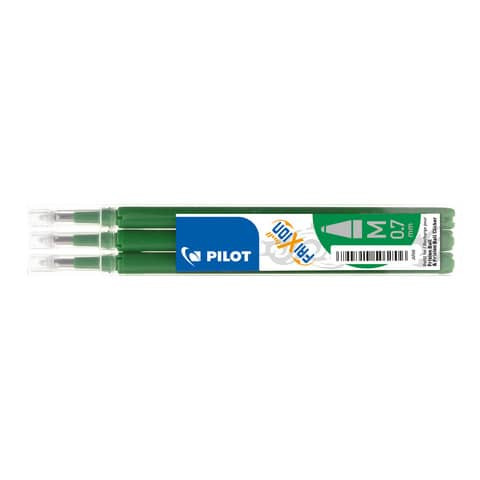 Tintenrollermine Frixion 0,4mm 3ST grün PILOT BLS-FR7-G-S3 2261004F