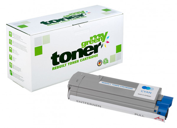 my green toner Toner-Kit cyan (181832) ersetzt 44315319