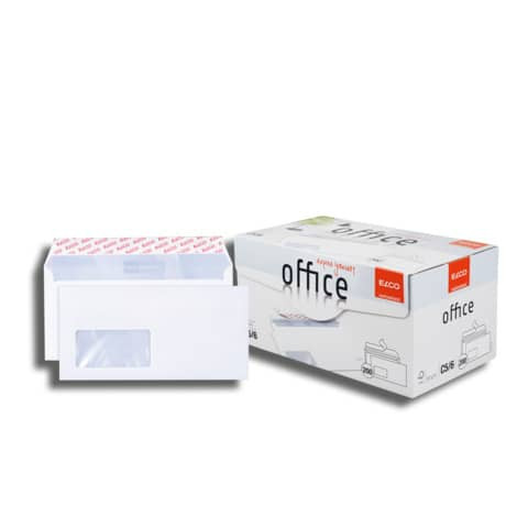 Briefhülle C5/6 m.Fe.Hk weiß ELCO 74534.12 Office 80g 200St