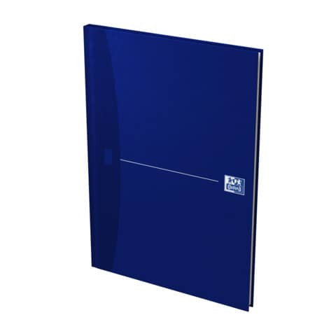 Notizbuch A4 96Bl kar. blau OXFORD 100102357 ECF Office
