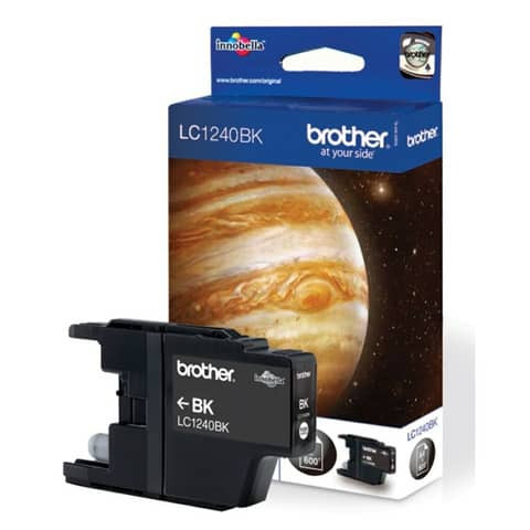 Inkjetpatrone schwarz BROTHER LC1240BK