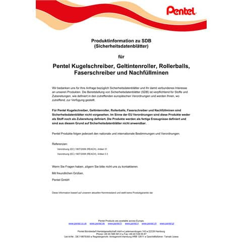 Gelmine Energel schwarz PENTEL LR10-AX 0.5mm LiquidGel