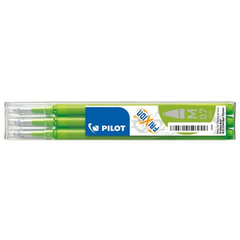 Tintenrollermine Frixion 0,4mm 3ST h`grü PILOT BLS-FR7-LG 2261011F