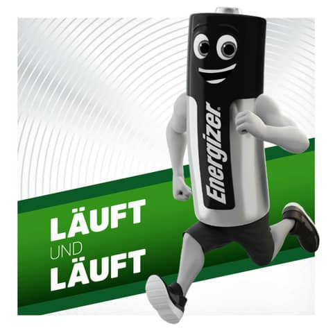 Akku Mignon AA 4 Stück weiß/grün ENERGIZER E300626704 NiMH Power Plus
