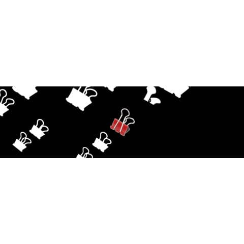 Briefklemmer 12ST rot MAUL 21419 25