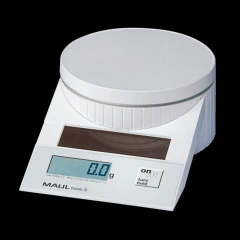 Briefwaage MAULtronic S weiß MAUL 15150 02 5000g Solar