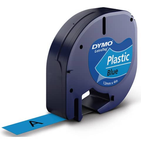 Prägeband blau/schwarz DYMO S0721650 12mm 4m