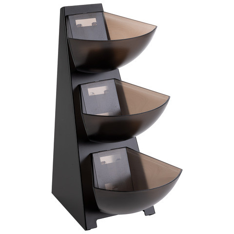 Multi-Rack 3-stufig schwarz/grau APS 11413