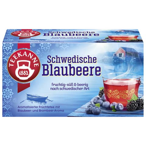 Tee Schwedische Blaubeere TEEKANNE 7502 20BT
