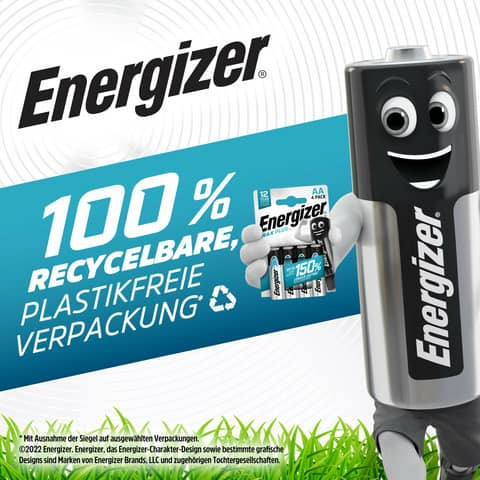Batterie Mono D 20 Stück weiß/blau ENERGIZER E301323704 Max Plus