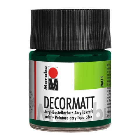 Decormatt Acryl tannengrün MARABU 1401 05 075 50ml